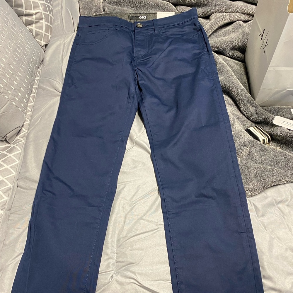 Navy blue guess men jeans